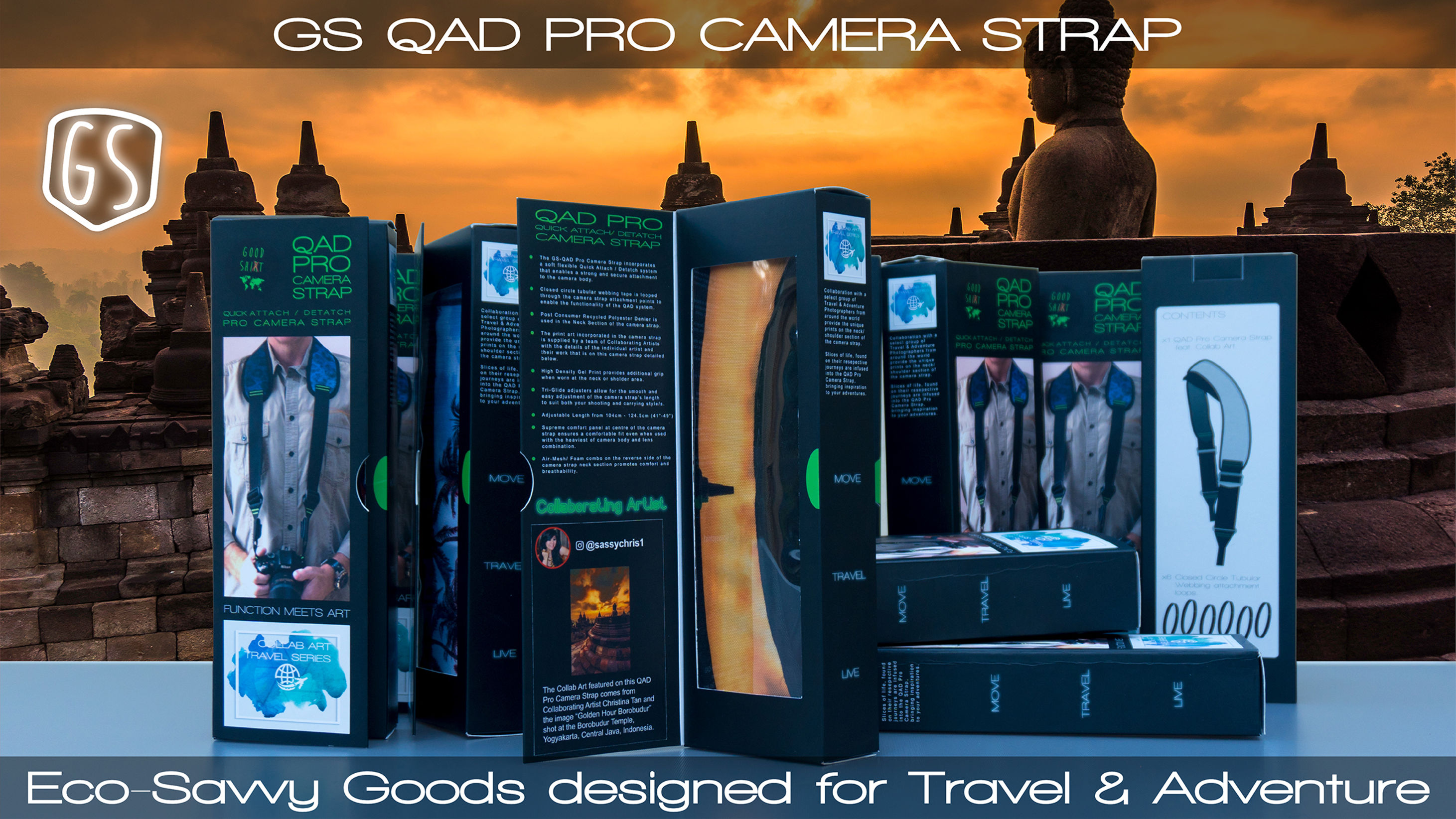 QAD PRO CAMERA STRAP - VIDEO LOOKBOOK